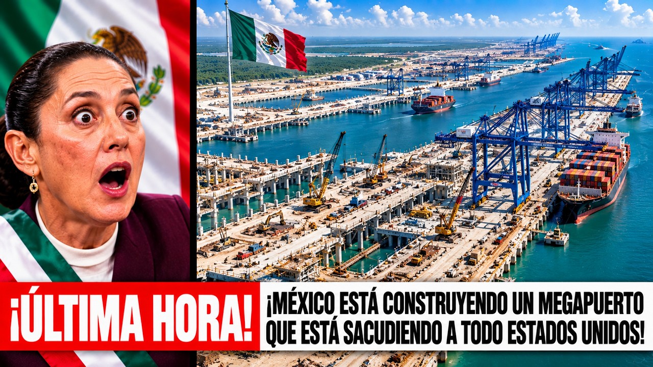 ¡México Está Construyendo Un Megapuerto Que Está Sacudiendo A Todo Estados Unidos!