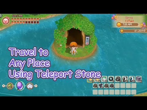 How to Get Teleport Stone | Story of Seasons Friends of Mineral Town