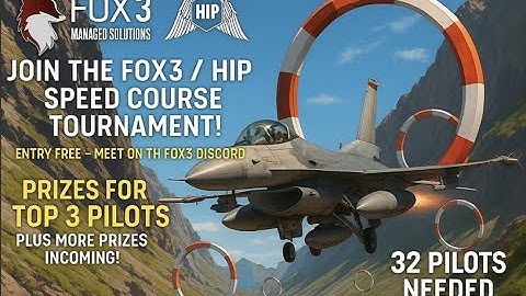 The Fox3 & HIP Games Gates Course Tournament  | Fox 3 Managed Solutions | #DCS |