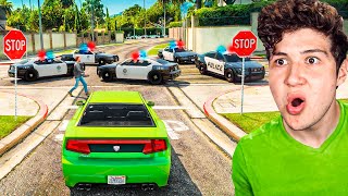 Jugando GTA 5 sin Romper Ninguna Ley por 24 Horas! 🚔🚨 (Mods)