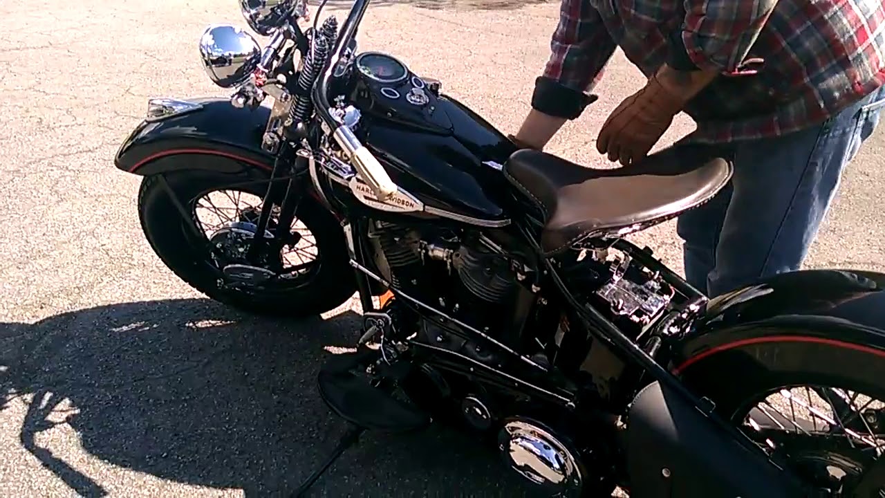 Harley Davidson kickstart YouTube