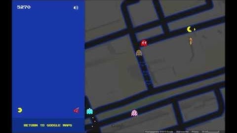 Google Maps Pacman: Capitals Around the World!