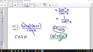 PC 5 1 Notes   Fundamental Trig Identities Part 1