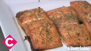 How to make cedar-planked salmon