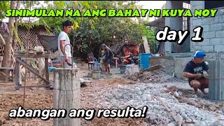 Day 1 Noymengs House Umpisa Na Sa Pagawa