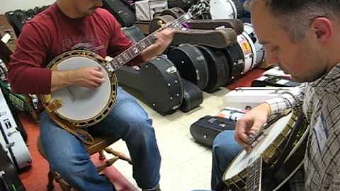 Banjothon 2013 Brandon Henson, Brent Lamons Shucki...