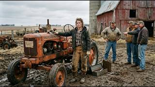 They Laughed at Her Plan… Until a $600 Tractor Saved the Entire Farm | 19s Story