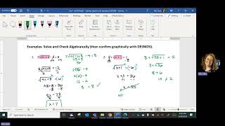 unit 8 notes day 4   solving radical equations