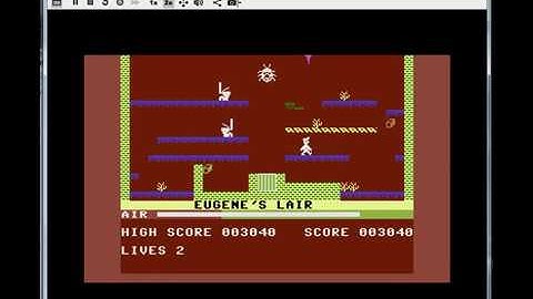 Manic Miner - Commodore 16-Plus 4 - emulador C64 Forever 2016 Plus Edition