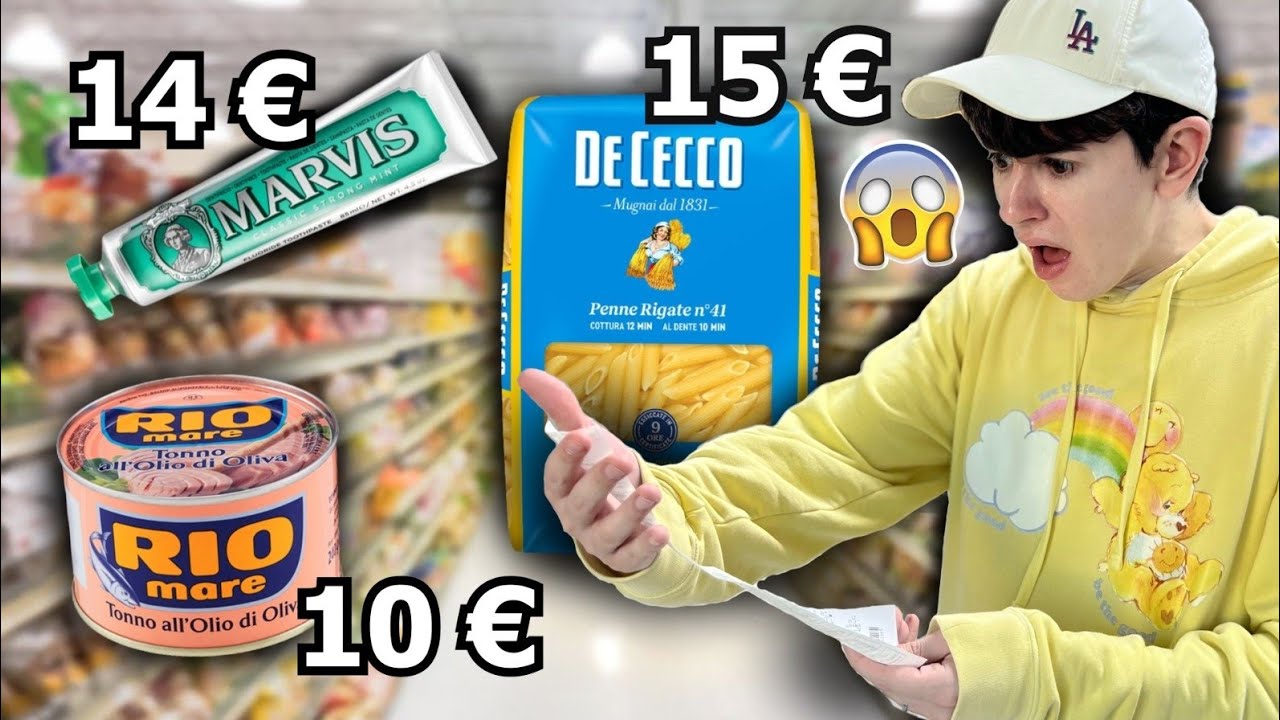 FOLLIA! 😱 MEGA SVUOTA LA SPESA ITALIANA IN COREA!