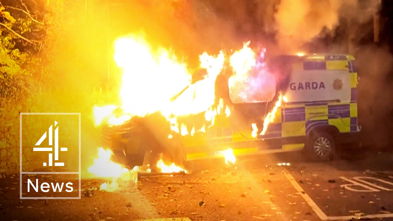 Dublin riots: Police attacked as Thousands Target Hotel for Asylum Seekers