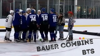 Hockey Dodgeball - NHL 20 // Behind The Scenes at BAUER Combine