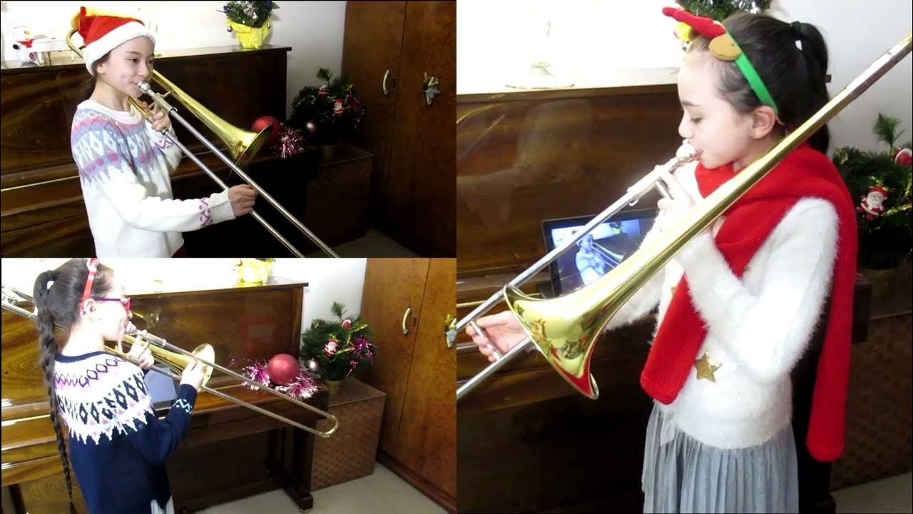 Jingle Bells for Three Trombones by Julia Rozenkova. YouTube