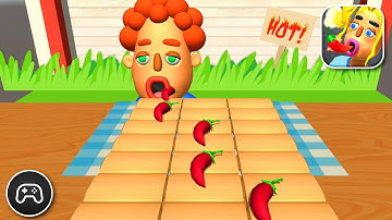 Extra Hot Chili 3D - Gameplay Walkthrough Part 2 - Casual Game Levels 13-21 (iOS, Android)