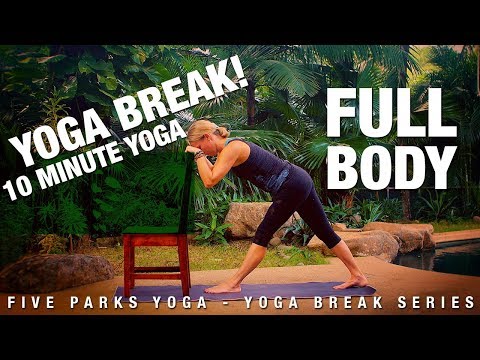 Yoga Break - Full Body Quick Yoga Class, a free yoga class with Erin Sampson