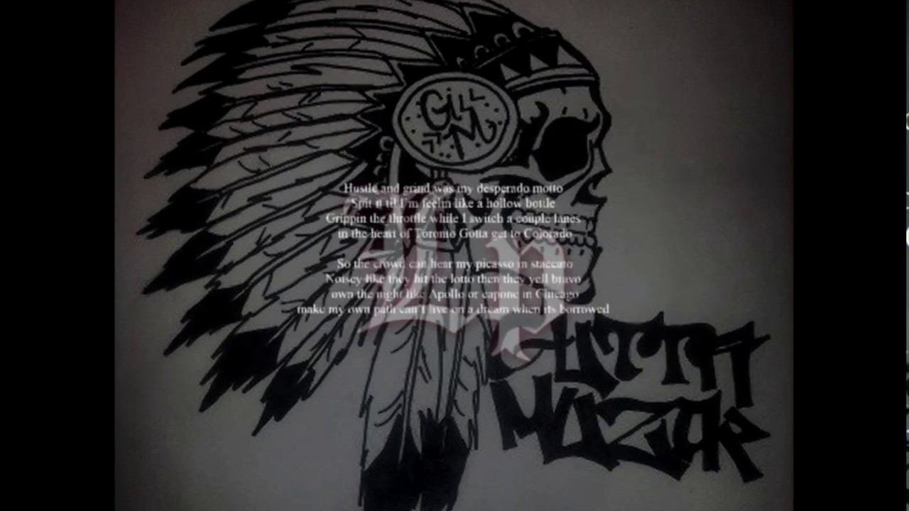 Ain't Playin Lyric Video   Gutta Muzik Infamous Red, CEO, Lp, Tribestarr Produced by Tribe Starr