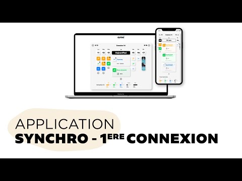 Synchronisation - 1ère connexion Application GUTAÏ
