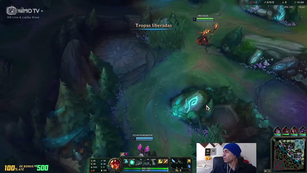 MUCALOL BRIGANDO COM O VIZINHO AO VIVO