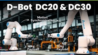 D-Bot DC20 & DC30 in Sync | Collaborative Cobot Demo| Hannover Messe 2024