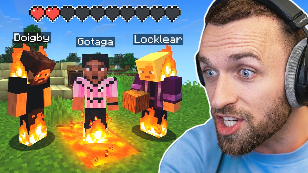 4 NULLOS, 1 BARRE DE VIE (Minecraft Hardcore)