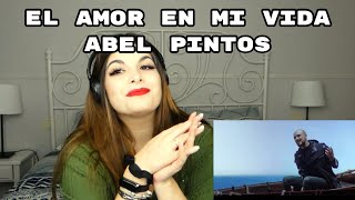 REACCIÓN: EL AMOR EN MI VIDA - ABEL PINTOS | Cristina Black & White