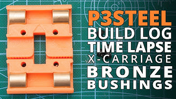 P3Steel (Prusa i3) Build Log – X-Carriage (Toolson Edition) Time Lapse