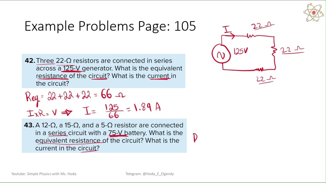 Gr.10 - Chapter 4 - Lesson 4.3 - Simple Circuits - Part 1