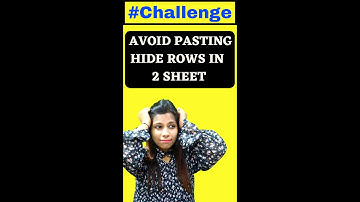 Copy Visible Cells | Copying & Pasting Hidden Cells In Microsoft Excel