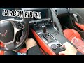 Corvette C7 CARBON FIBER Interior Trim Mods and Install!