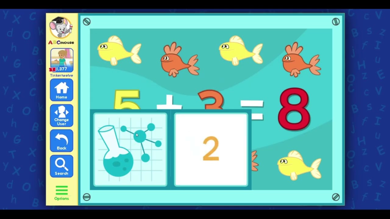 ABC Mouse - Level 7 Lesson 21 Ivan and His Inventions - Ivan's Addition Memory Match