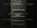 You Were Always Enough #selflove #shorts #healing #spiritualgrowth