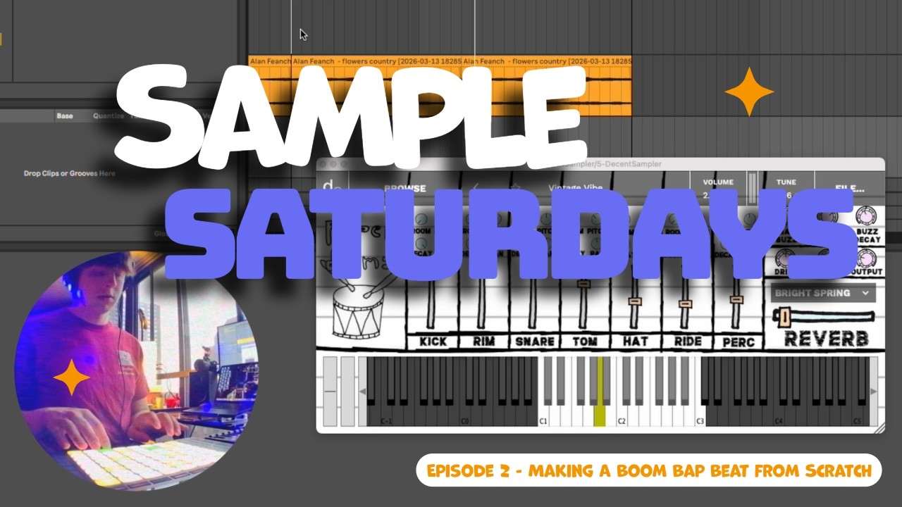 SAMPLE SATURDAYS - EPISODE 02: MAKING A BOOM BAP BEAT FROM SCRATCH
