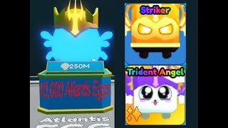 Hatching 10,000 Of The New Atlantis Egg In Mining Simulator!