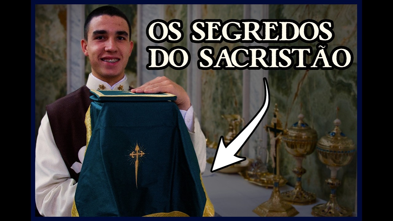 A SACRISTIA dos Arautos: um pouco diferente do que você imagina