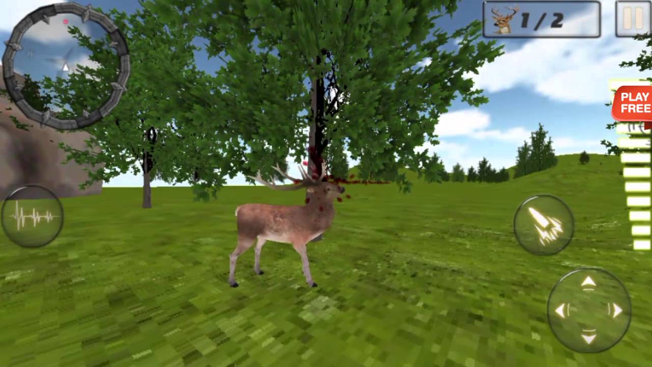 gaming logo Deer Hunting African Savanna - Android Gameplay HD