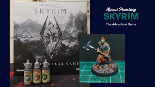 Painting the Orsimer from Skyrim the Adventure game with Speed Paints