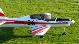 Novaflight Tucano / MPX Tucan Starts + Landungen
