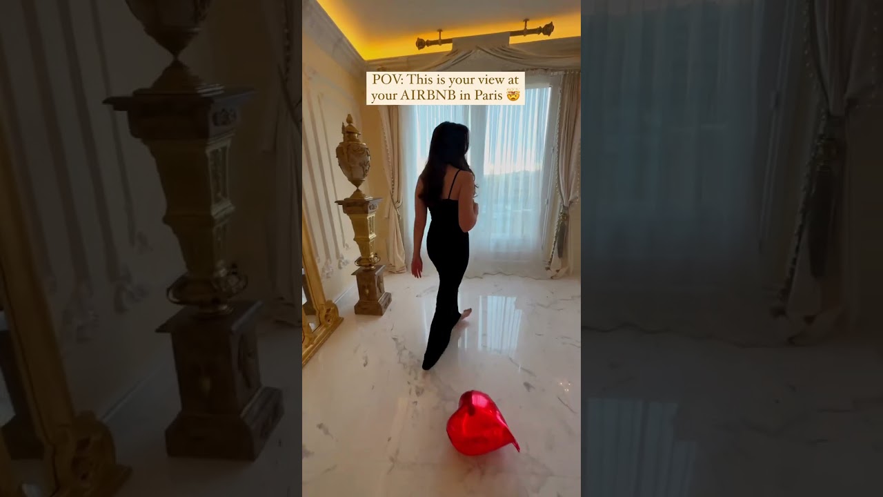 We found an INCREDIBLE Airbnb in Paris 😫 Wait til you see the view!