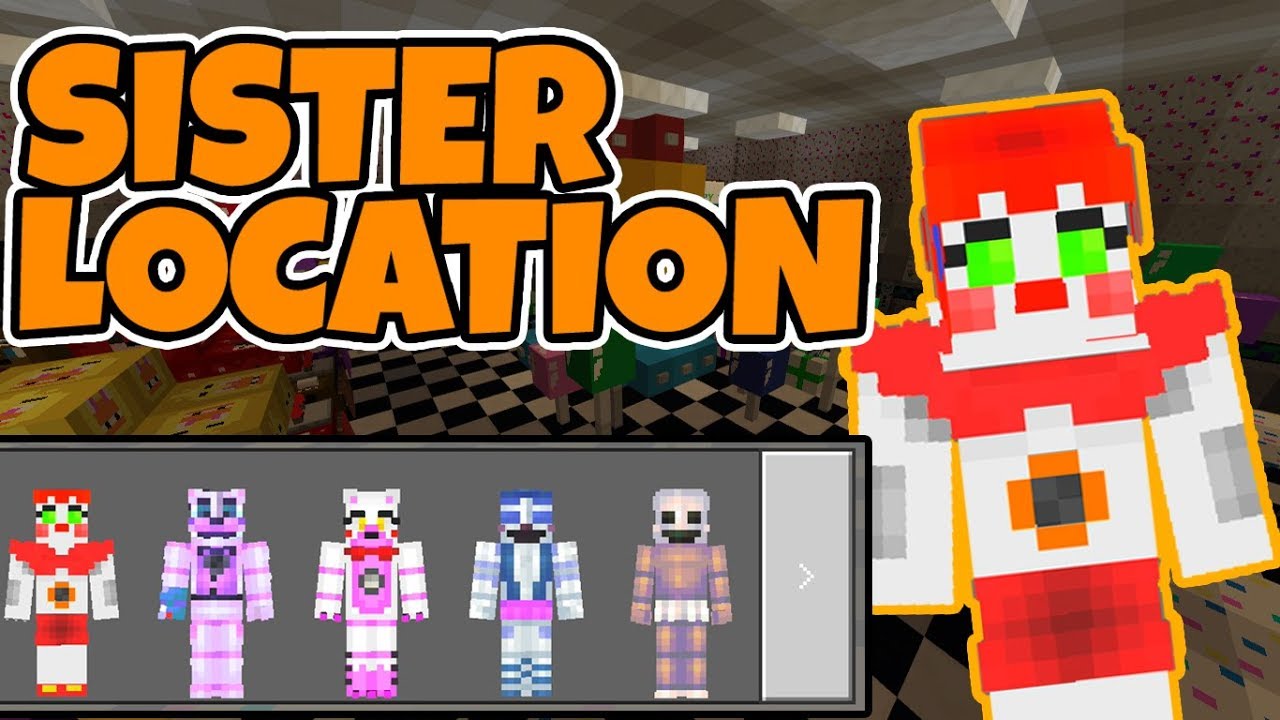 Funtime Chica - Five Nights at Freddy's Sister Location [Fan-made] [Upload]  Minecraft Skin