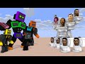 Monster School : TITAN TV HEAD VS SKIBIDI TOILET ALL HEAD - Minecraft Animation