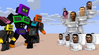 Monster School : TITAN TV HEAD VS SKIBIDI TOILET ALL HEAD - Minecraft Animation by johanzcraft 177,044 views 9 months ago 12 minutes, 4 seconds