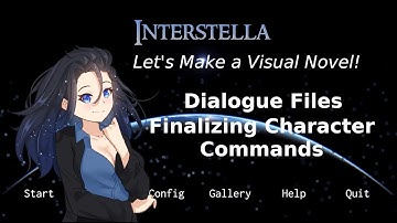 Make a Visual Novel in Unity 2023 - Episode 13 (part4) Finalizing Character Dialogue Commands