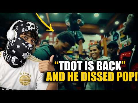 TDOT BACK AND DISSED POP😱 TDOT - TURN UP YA SAVAGE  (REACTION)