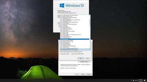Time Zone Keeps Changing By Itself on Windows 10