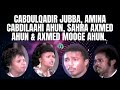 Amina Cabdillah, Sahra Axmed, Axmed Mooge & Cabdiqadir Jubba