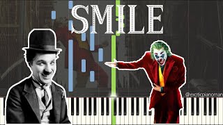 Charlie Chaplin - Smile | Joker OST From the movie Joker 2019 (Solo Jazz Ballad Piano Synthesia) screenshot 1