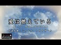 No.55 愛は燃えている(歌詞入り)JE ・TE ・RECHAUFFERRAI【名曲シャンソンのご紹介 歌:E.ハリマ ピアノ伴奏:中村力(ピアノカラオケ)】男性用 歌詞