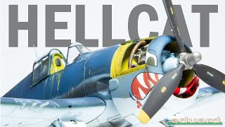 Eduard's 1/48 F6F-3 Hellcat | Full Build | HD