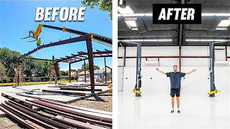 The Ultimate Dream Car Garage Build Start to Finish