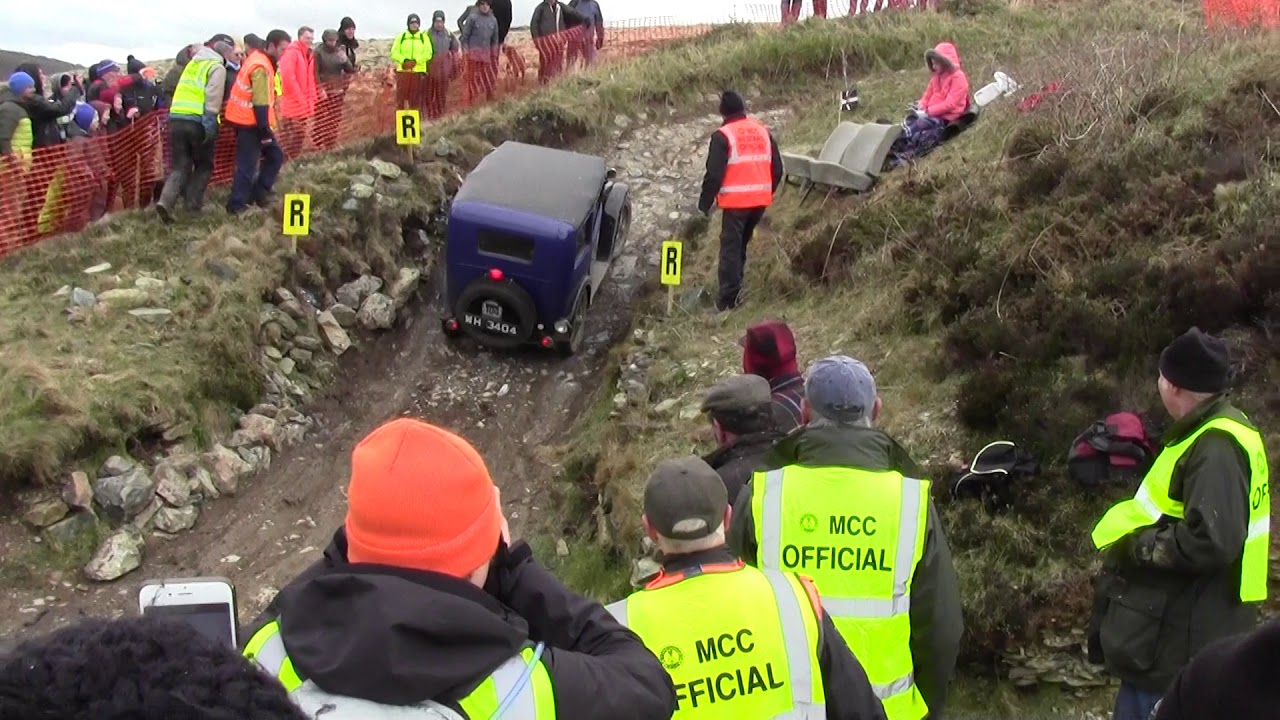 Lands End Trial 2018 Blue Hills 2 Car 104 Austin 7 part 2 with